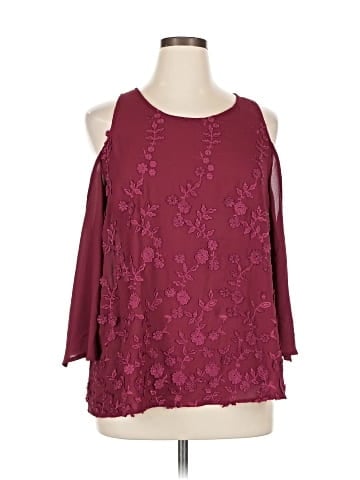 Alex Marie 3/4 Sleeve Blouse (view 1)