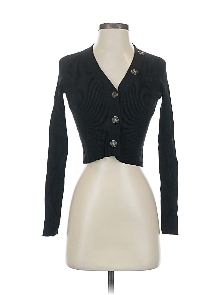 Pre-owned Olivaceous Long Sleeve Top Black Sweetheart Neckline Tops