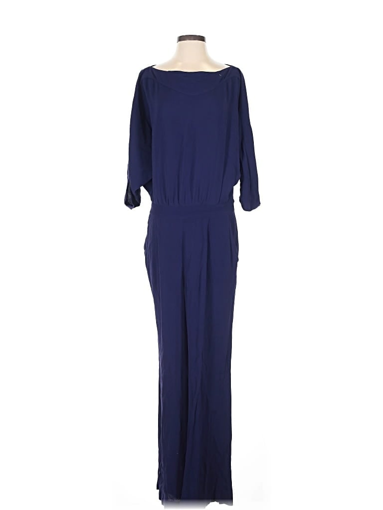Pre-owned Diane Von Furstenberg Jumpsuit In Blue