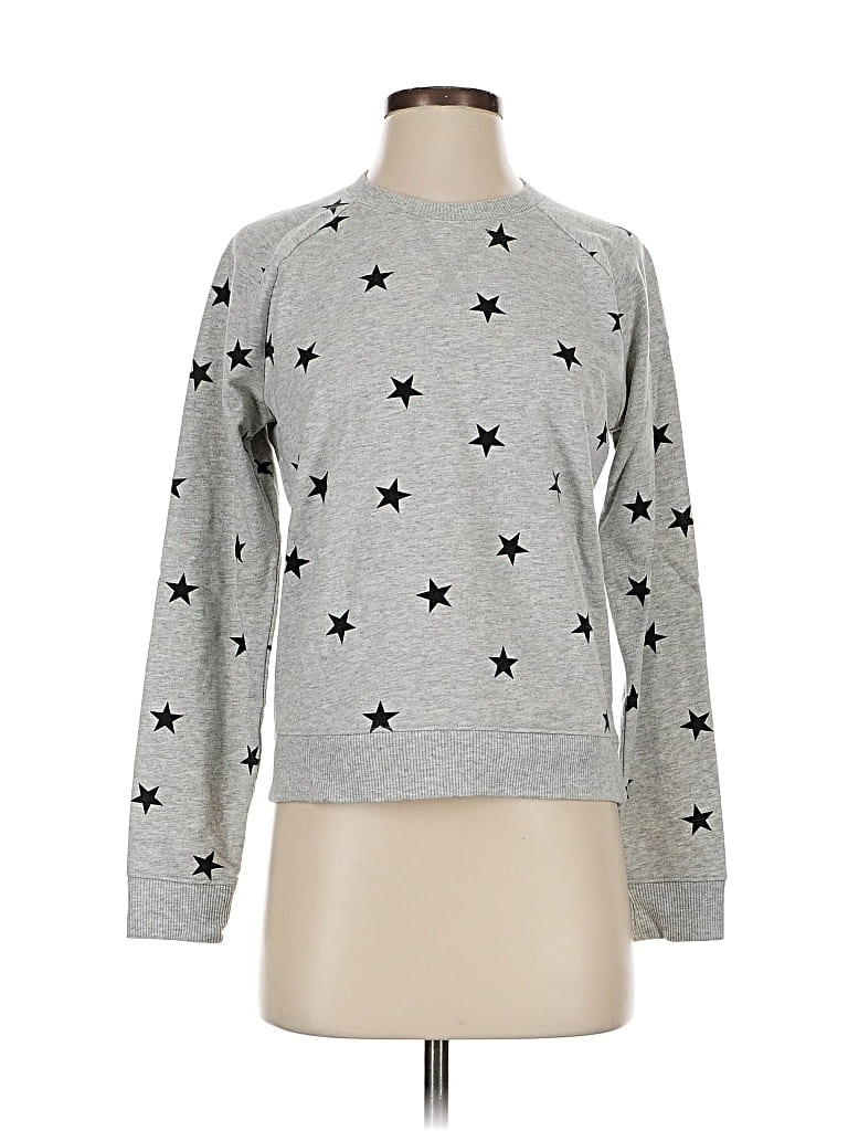 Click to view more detailed imagery on our partner's website Pre-owned Lucky Brand Sweatshirt In Silver