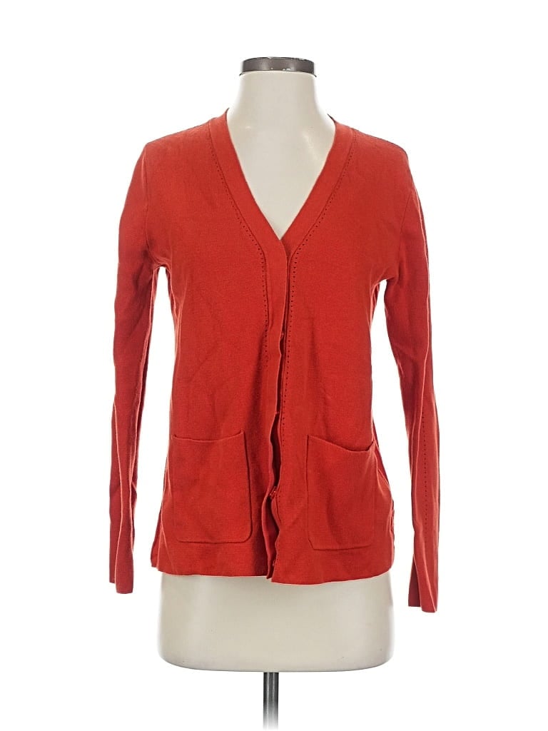 Pre-owned Cabi Cardigan Sweater In Red