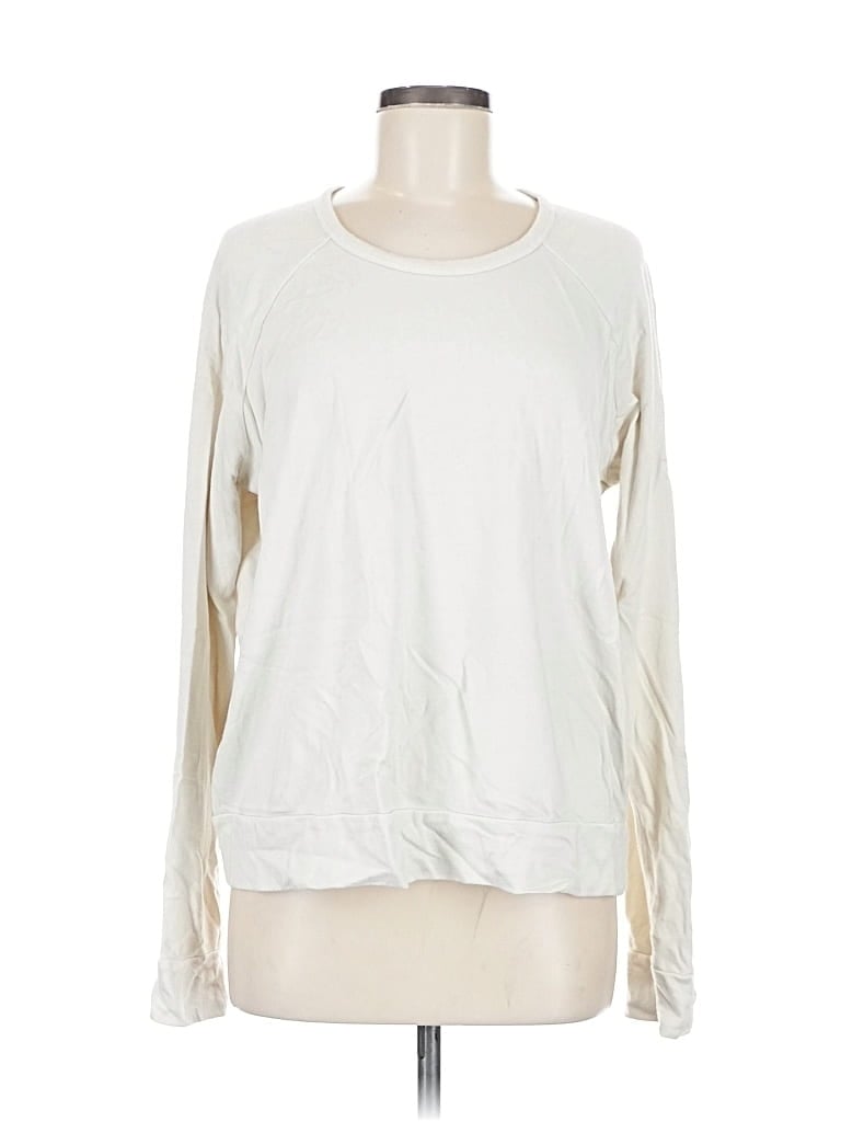 Pre-owned Sundry Sweatshirt In White