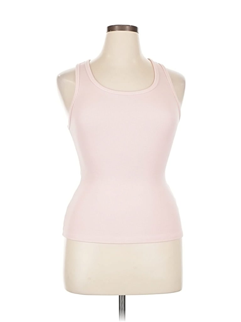 Pre-owned Unbranded Tank Top Pink Halter Neckline Tops