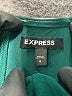 Express Color Block Green Jumpsuit Size 4 - photo 3