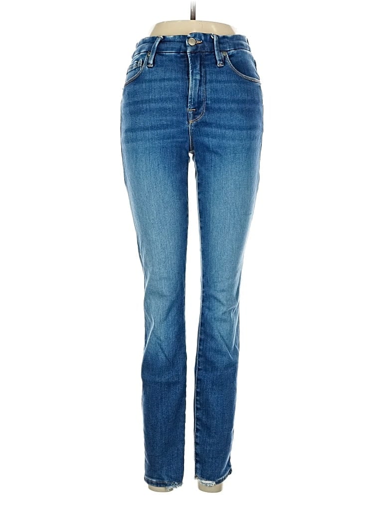 Pre-owned Good American Jeans In Blue