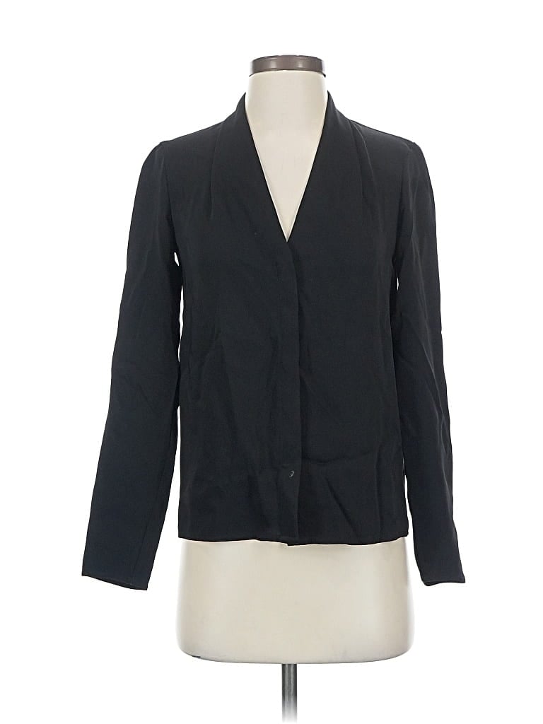 Pre-owned Babaton Blazer Jacket In Black