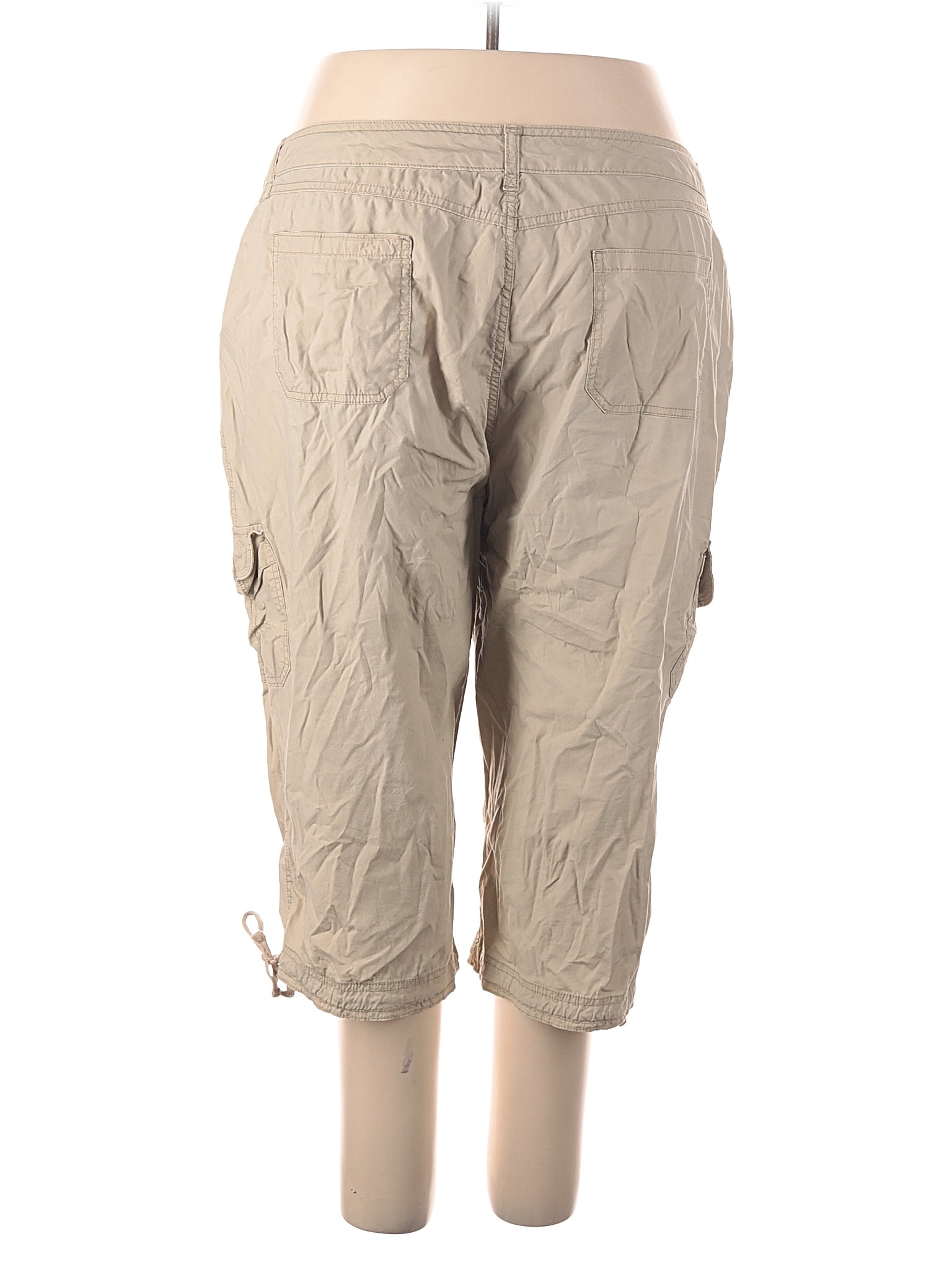 Cargo Pants St John's Bay Womens Khaki Pants John's Bay