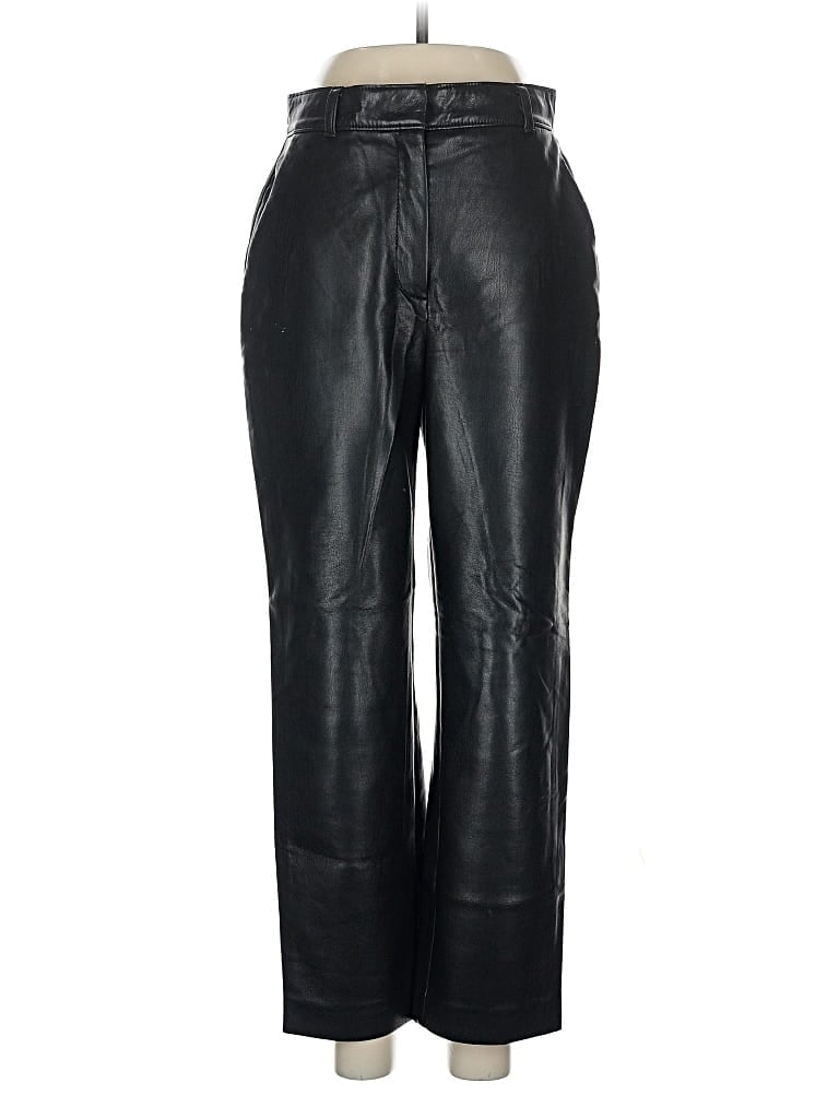 Pre-owned Babaton Casual Pants In Black