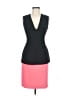 Cedric Charlier Color Block Black Cocktail Dress Size 6 - photo 1