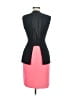 Cedric Charlier Color Block Black Cocktail Dress Size 6 - photo 2