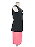 Cedric Charlier Color Block Black Cocktail Dress Size 6 - photo 4