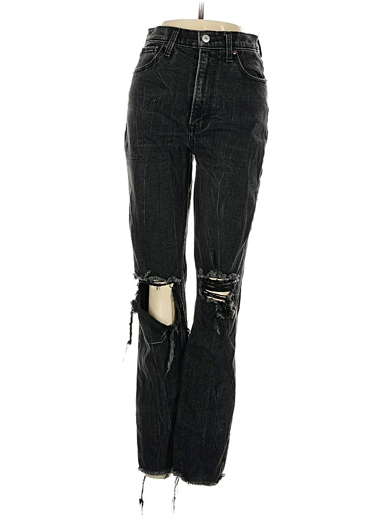 Pre-owned Abercrombie & Fitch Jeans In Black