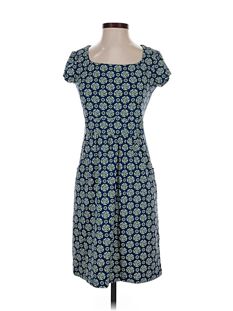 Pre-owned J. Mclaughlin Casual Dress In Blue