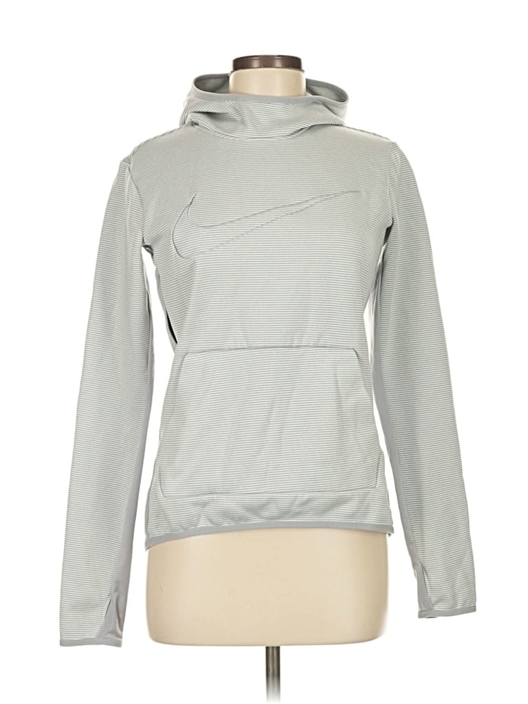 Pre-owned Nike Sweatshirt In Silver