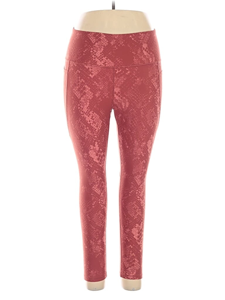 Pre-owned Active By Old Navy Casual Pants In Red