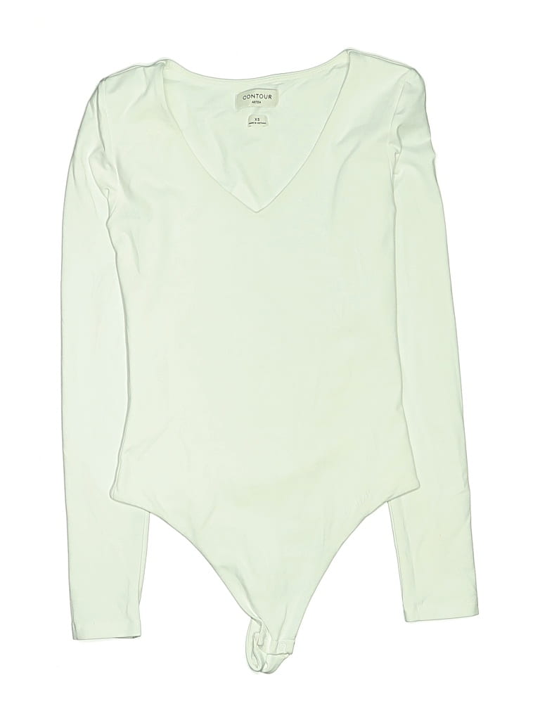 Pre-owned Contour Bodysuit In Green