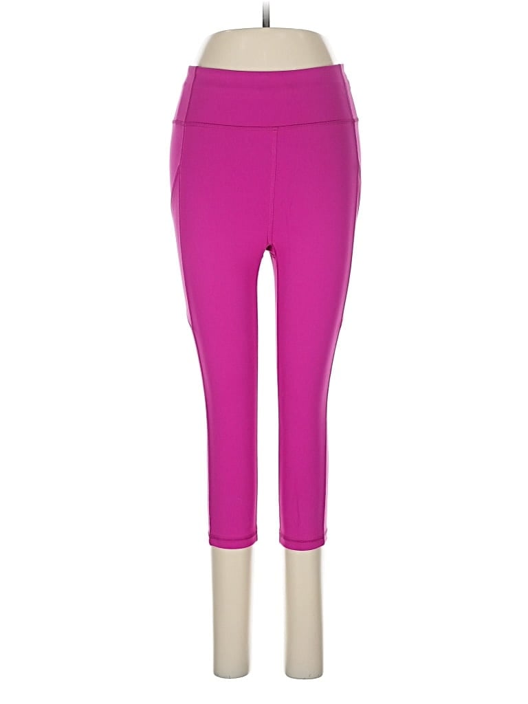 Pre-owned Lululemon Athletica Active Pants In Purple