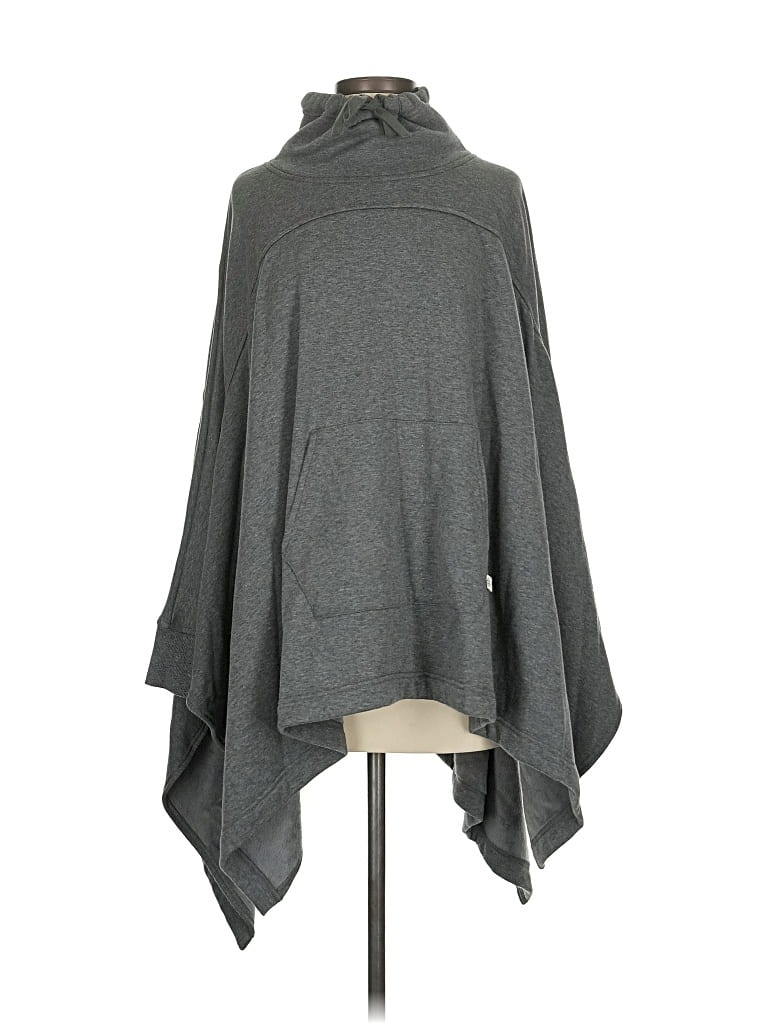 Pre-owned Ugg Poncho In Gray