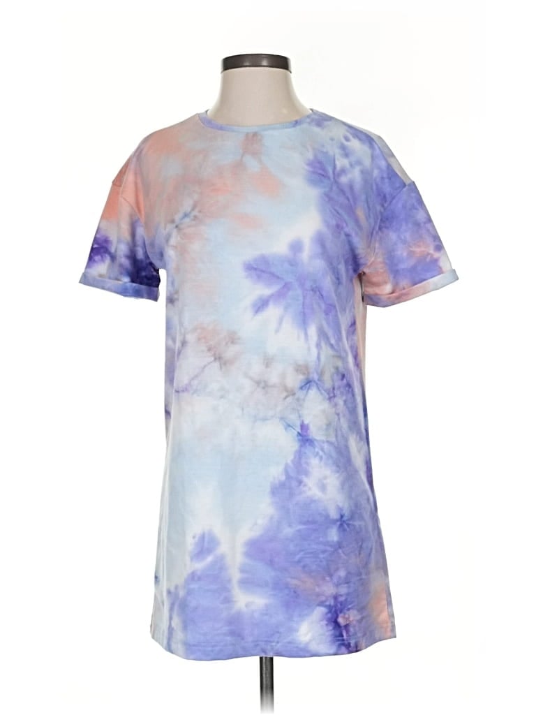 Pre-owned Elodie Casual Dress In Blue