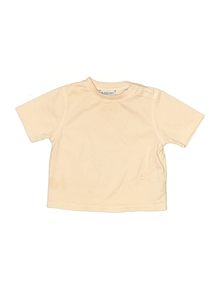 Click to view more detailed imagery on our partner's website Pre-owned Burberry Babies' Short Sleeve T-shirt In Pink