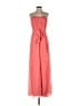 Donna Morgan 100% Polyester Pink Orange Casual Dress Size 4 - photo 1