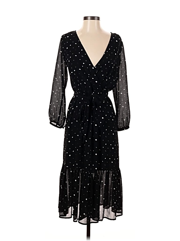 Pre-owned Point Sur Cocktail Dress In Black