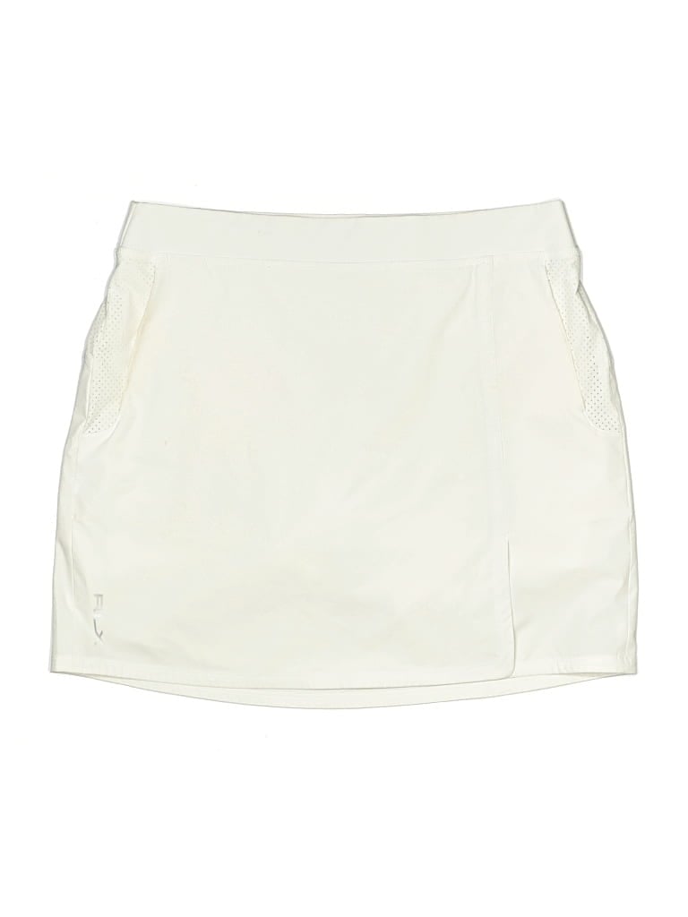 Pre-owned Polo Ralph Lauren Skort In White