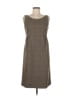 Tevrow+Chase Tweed Brown Tan Casual Dress Size 6 - photo 1
