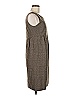 Tevrow+Chase Tweed Brown Tan Casual Dress Size 6 - photo 4