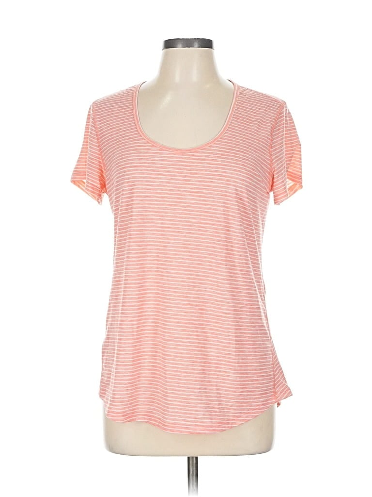 Pre-owned Lucy Short Sleeve T-shirt In Orange