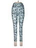 Marika Print Blue Active Pants Size L - photo 1