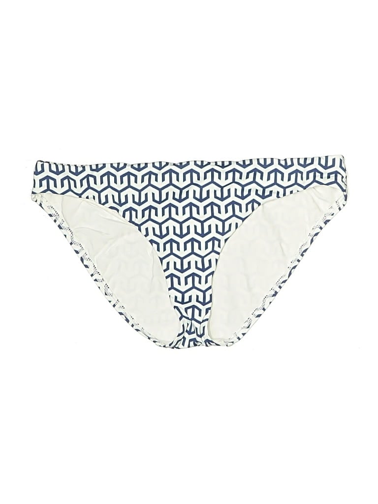 Pre-owned J. Mclaughlin Swimsuit Bottoms In White