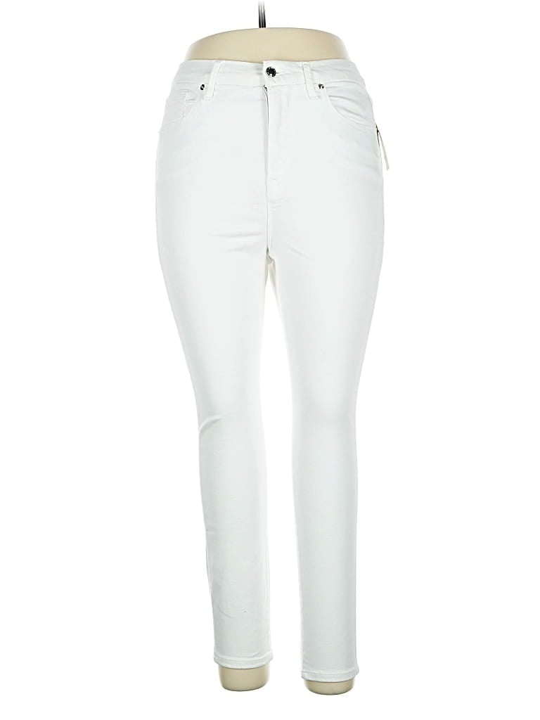 Pre-owned Good American Jeans In White