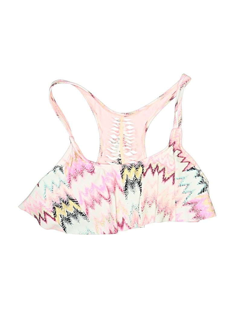 Pre-owned Arizona Jean Company Swimsuit Top In Pink