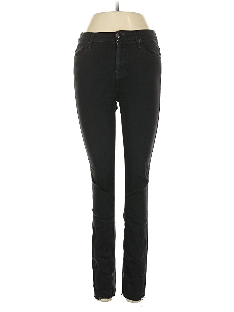 Pre-owned 7 For All Mankind Jeans In Black