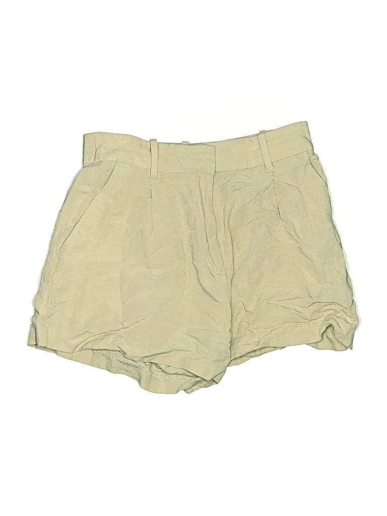 Pre-owned H&m Khaki Shorts In Green