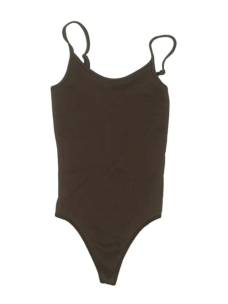 Pre-owned Sunday Best Bodysuit In Brown