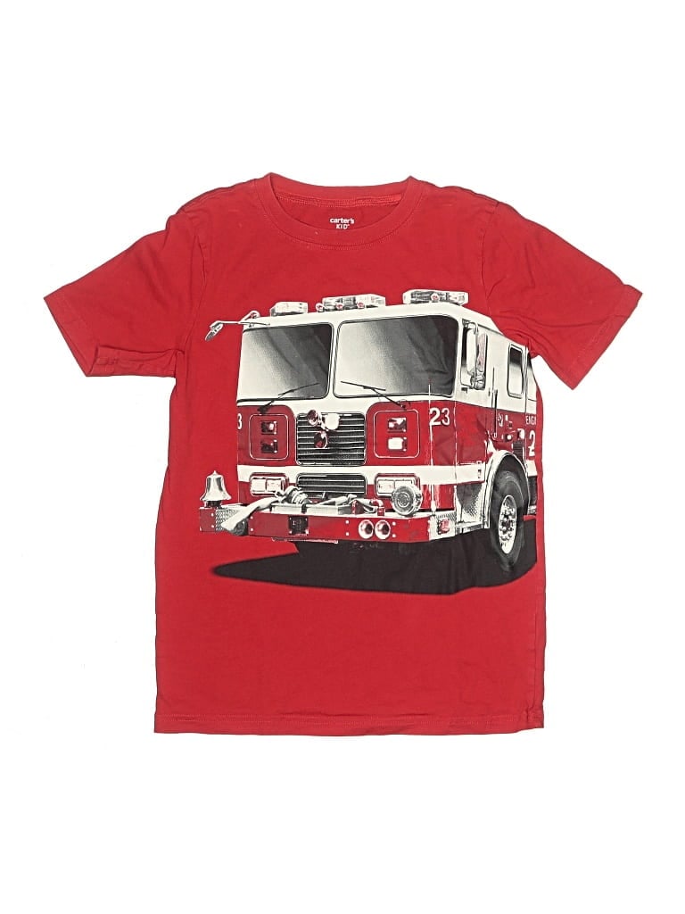 CARTER'S Pre-owned Kids' Short Sleeve T-shirt In Red