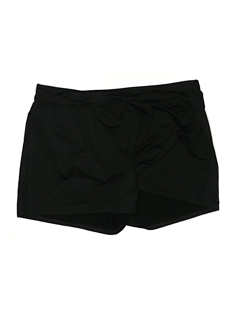 Pre-owned Lands' End Athletic Shorts In Black