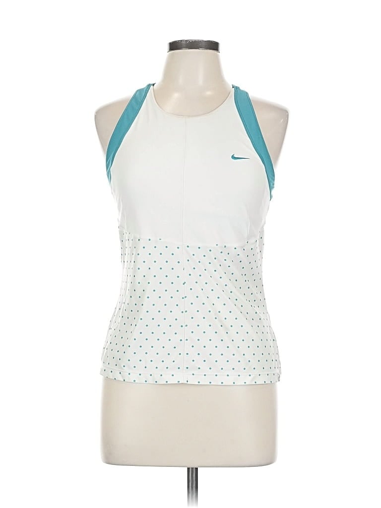 Pre-owned Nike Active Tank Top In White