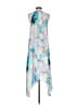 BCBGMAXAZRIA 100% Polyester Tie-dye Blue Cocktail Dress Size S - photo 2