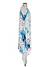 BCBGMAXAZRIA 100% Polyester Tie-dye Blue Cocktail Dress Size S - photo 4