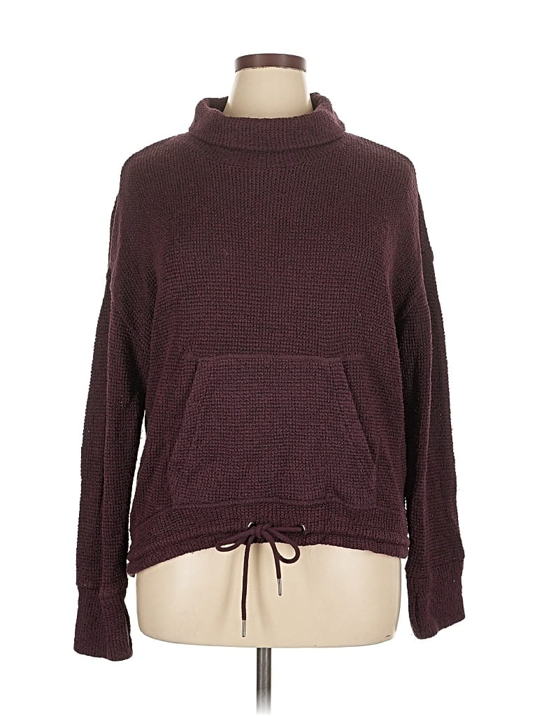 Pre-owned Member's Mark Pullover Sweater In Burgundy