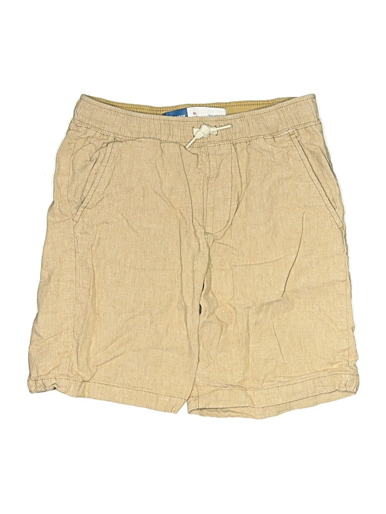 Pre-owned Old Navy Kids' Khaki Shorts In Gold
