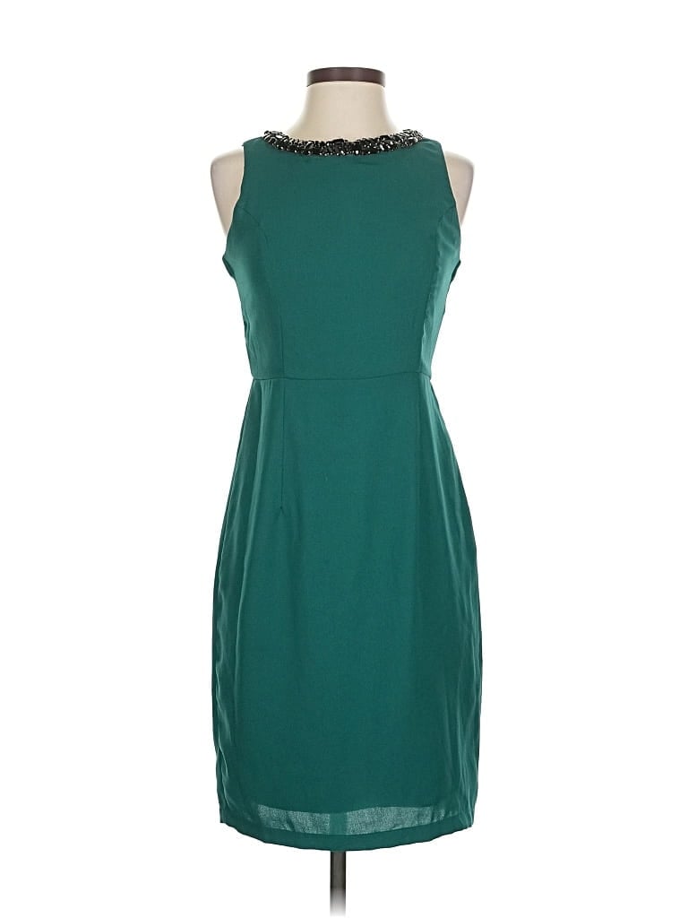 Pre-owned Van Heusen Cocktail Dress In Blue