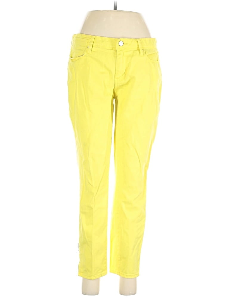 Click to view more detailed imagery on our partner's website Pre-owned Dkny Jeans Casual Pants In Yellow