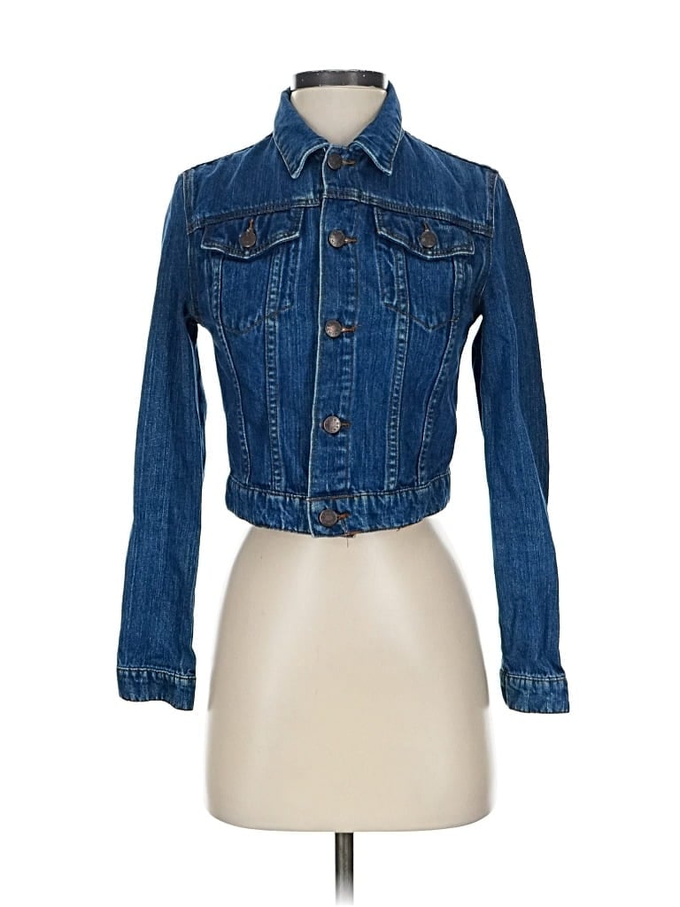 Pre-owned Bdg Denim Jacket In Blue