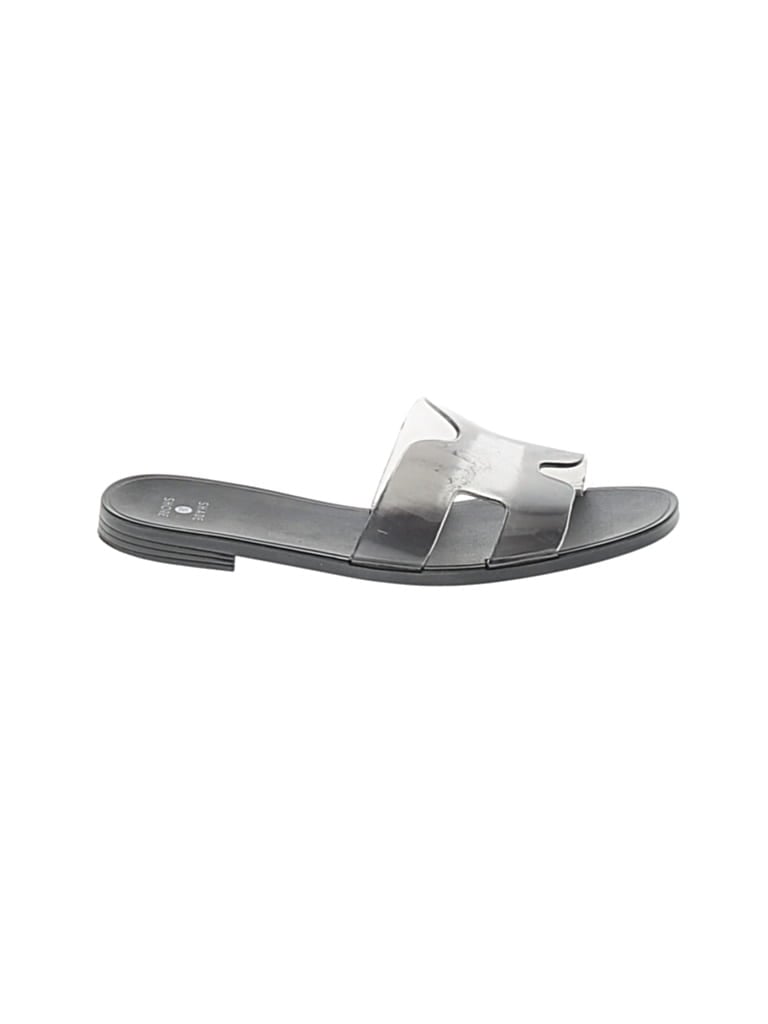 Pre-owned Shade & Shore Sandals In Black