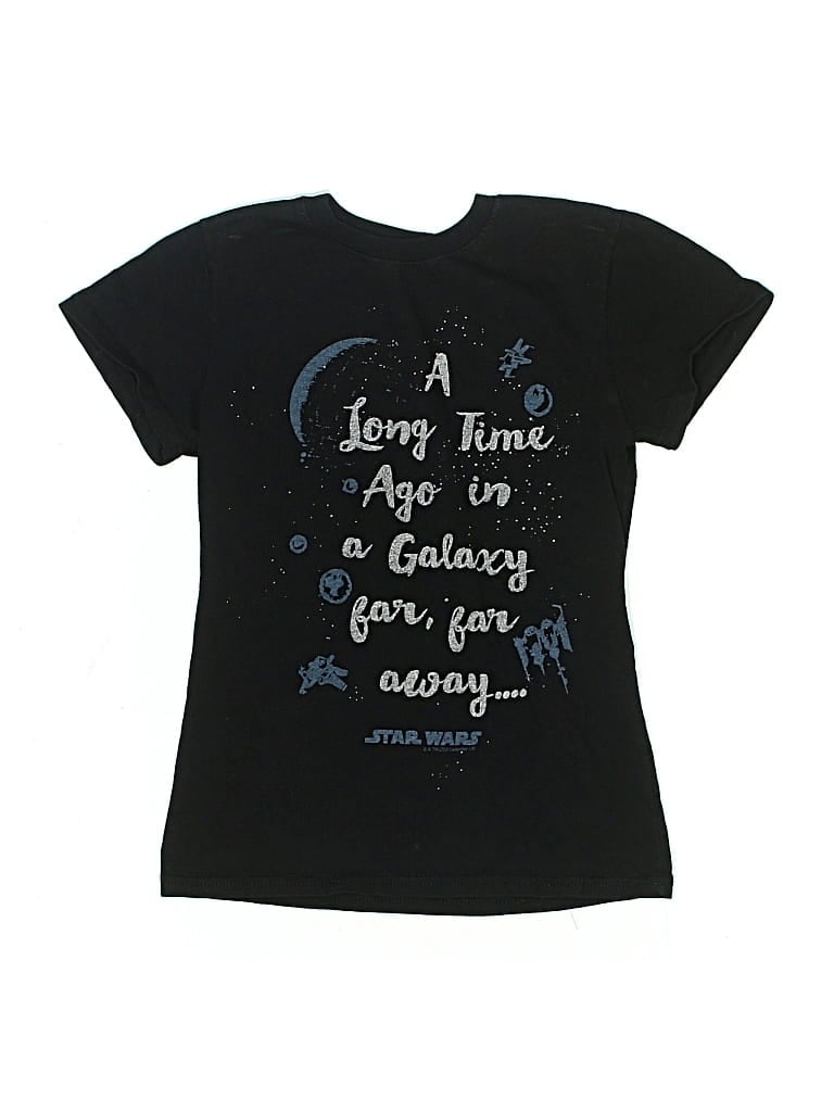 JUNK FOOD Pre-owned Kids' Short Sleeve T-shirt In Black