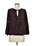 Universal Thread 100% Rayon Black 3/4 Sleeve Blouse Size M - photo 1